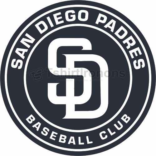 San Diego Padres T-shirts Iron On Transfers N1880 - Click Image to Close